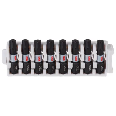Bits Torx 25 mm Impact Control T30, 8-pack