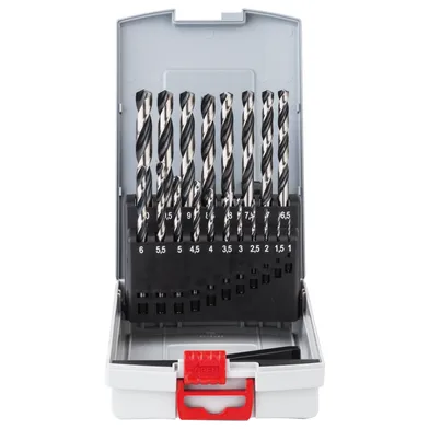 Metallborrsats HSS PointTeQ 1-10 mm 1,0-10,0 mm, 19 delar