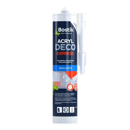 Fogmassa Acryl Deco Express 300 ml, Vit