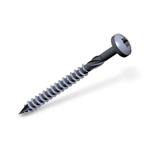 Träskruv Kullrig, C1 3,5x25 mm, 20 st/frp