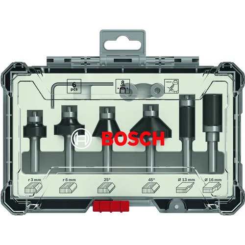 Frässtålsats 6 delar
