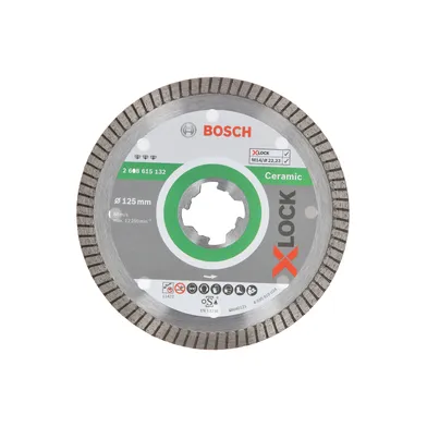 Diamantkapskiva X-Lock Ceramic Extra Clean 125 mm