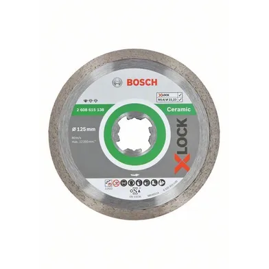 Diamantkapskiva X-Lock Ceramic Standard 125 mm