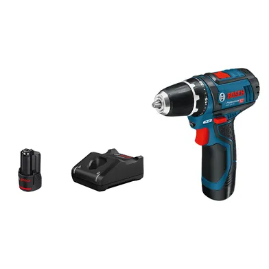 Skruvdragare GSR 12 V-15 2x2.0 Ah