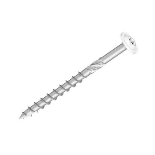 Köksskruv, C3 6,0x60 mm, Vit, 50 st/frp