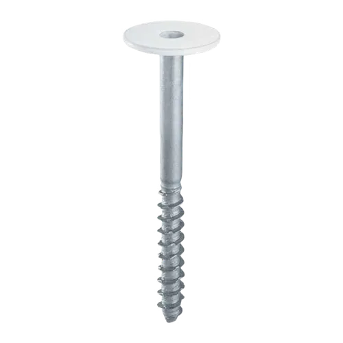 Montageskruv Betong DDS-Z C3 6x75 mm, Vit, 100 st/frp