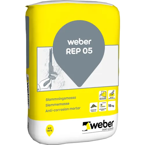 Vidhäftningsslamma REP 05 15 kg