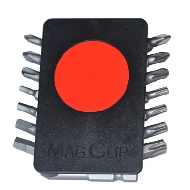 Bitssatshållare MagClip med Neomagnet 15 delar