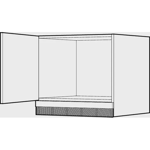 Överskåp f. kyl/frys, Vit 05 496 mm