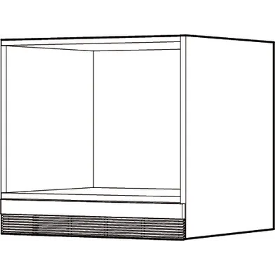 Överskåp f. kyl/frys, Vit 05 224 mm