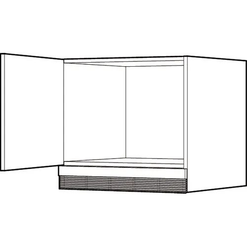 Överskåp f. kyl/frys, Vit 05 256 mm