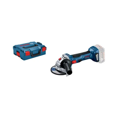 Vinkelslip GWS 18V-7 125 mm, Solo, L-BOXX