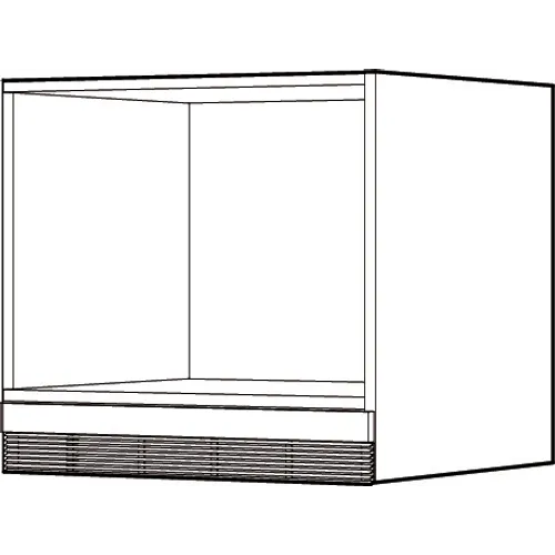 Överskåp f. kyl/frys, Vit 05 224 mm