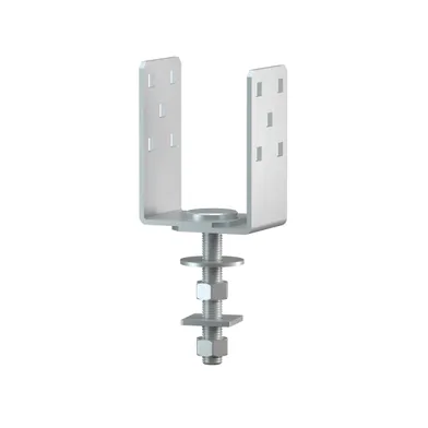 Justerbar balksko t. Markskruv 70-110 mm