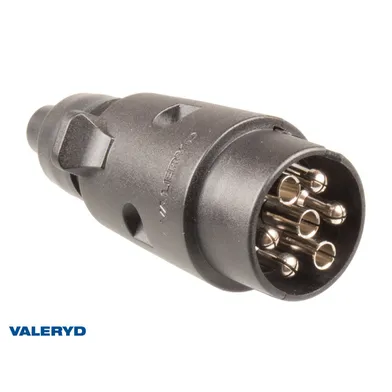 Stickpropp 7-pol, Plast m. skruvanslutning