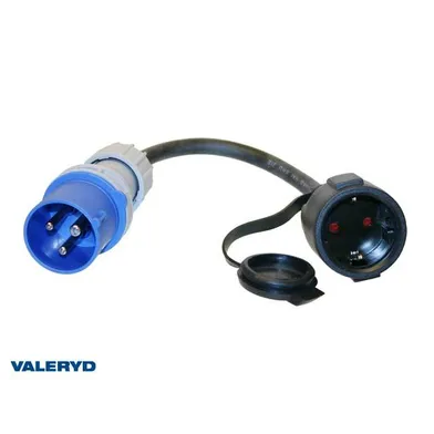 Övergångsadapter CEE 3-polig CEE Hane - Schuko Hona