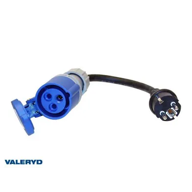 Övergångsadapter CEE 3-polig CEE Hona - Schuko Hane