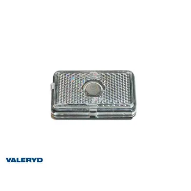 Positionsljus m. reflex Vit, 74x45x22,5 mm