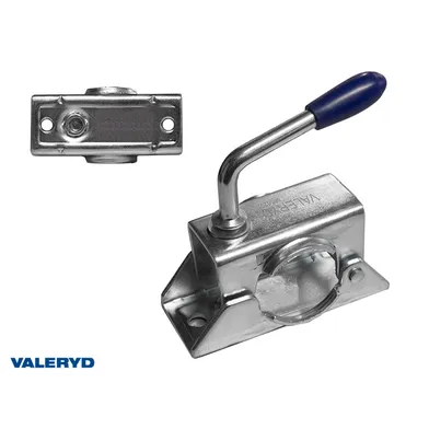 Stödhjulsklämma i plåt Ø 48 mm