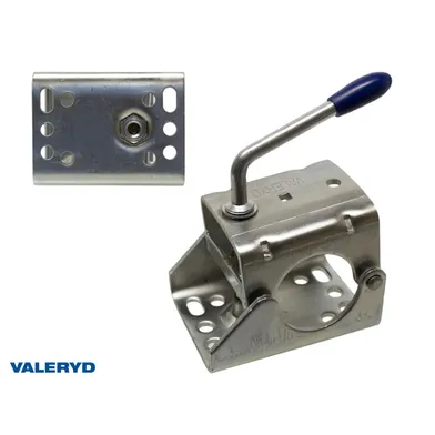 Stödhjulsklämma i plåt Ø 60 mm