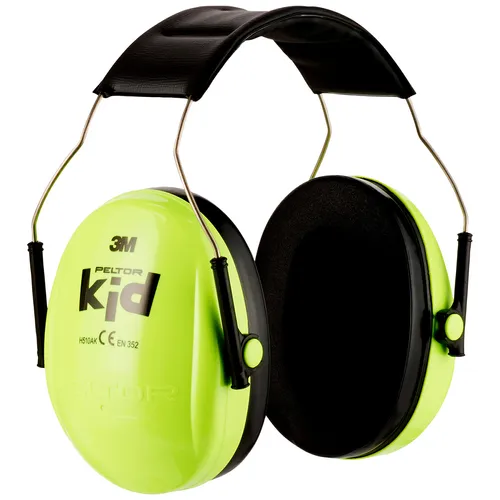 Hörselkåpa Kid Hjässbygel, Grön