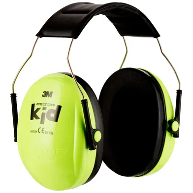 Hörselkåpa Kid Hjässbygel, Grön