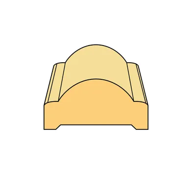 Hattläkt 22x45 mm 3600 mm