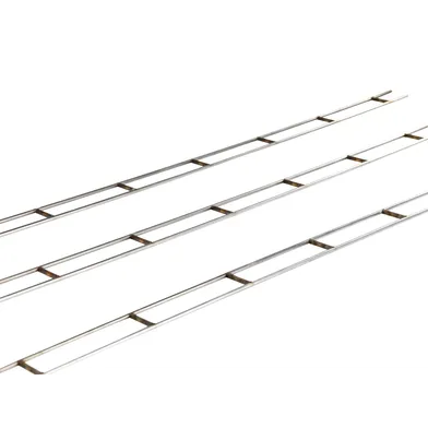 Bistål 4000 mm 37 mm, Rostfritt