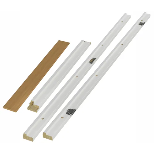 Innerdörrskarm gammal standard, 68 mm, Vit 8x21, vänster