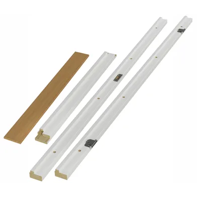 Innerdörrskarm gammal standard, 68 mm, Vit 9x21, höger