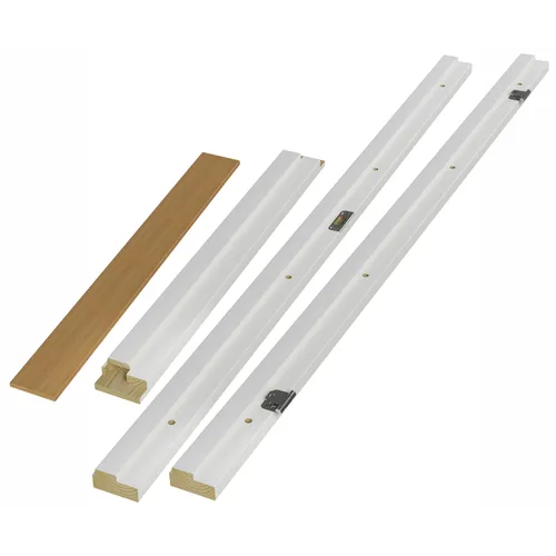 Innerdörrskarm gammal standard, 93 mm, Vit 7x21 vänster