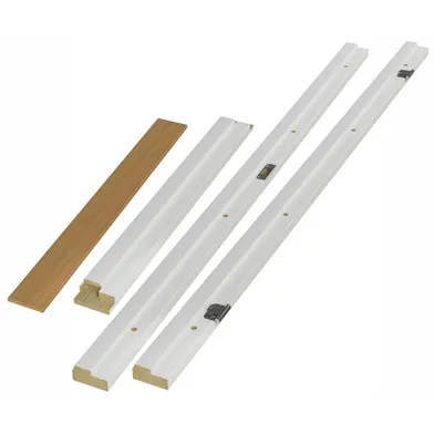 Innerdörrskarm gammal standard, 93 mm, Vit 8x21 vänster