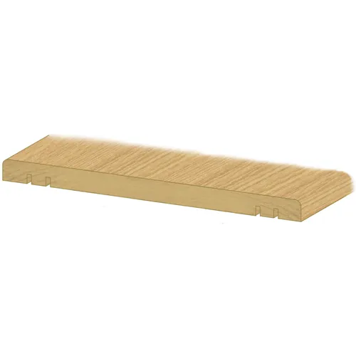 Tröskel Ek, 9 mm 150x2000 mm, Lackad