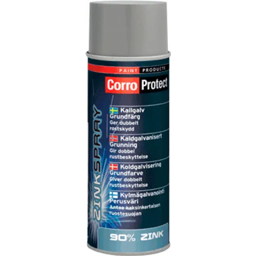 Zinkfärg kallgalv spray 400 ml