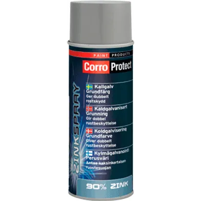 Zinkfärg kallgalv spray 400 ml
