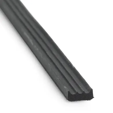 Kronlist EPDM 2x8 mm, Svart, 225 m