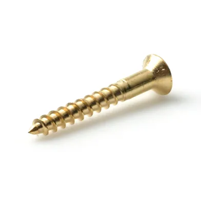 Träskruv TKFX Mässing 3,0x20 mm, 20 st/frp