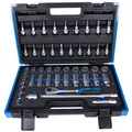 Hylsnyckelsats 3/8", 49 delar