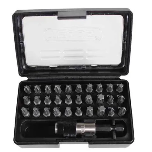 Bitssats m. magnetisk bitshållare 31 delar