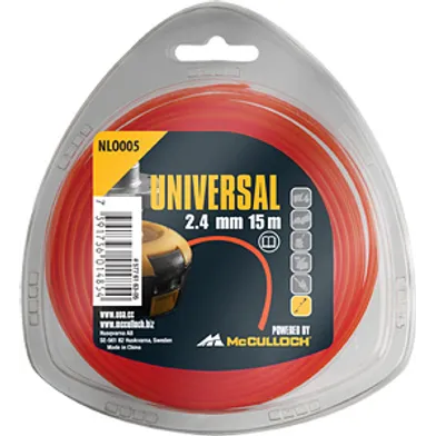 Trimmertråd 2,4 mm 15 m