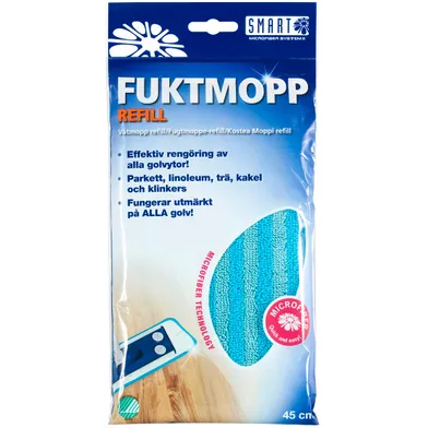 Refill fuktmopp microfiber 45 cm