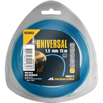 Trimmertråd 1,5 mm 15 m