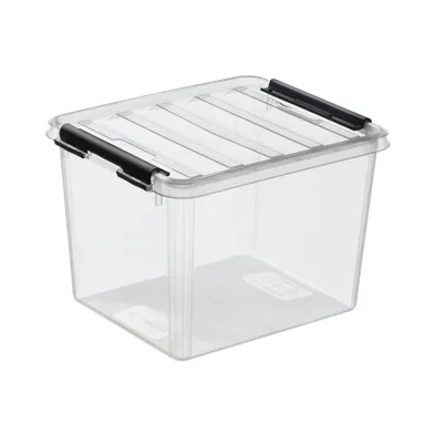 Förvaringsbox Classic m. lock 3 l, Transparent