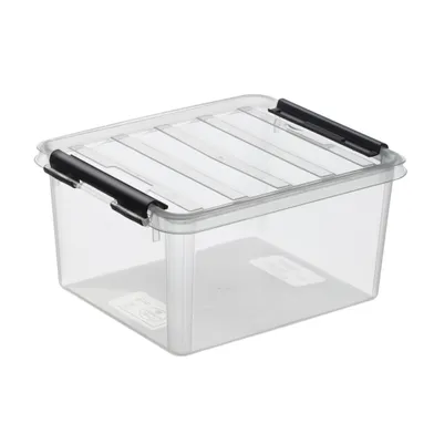 Förvaringsbox Classic m. lock 2 l, Transparent