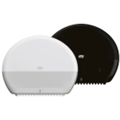 Dispenser Mini Jumbo T2 toalettpapper, Vit