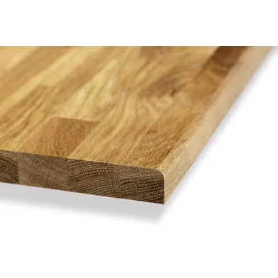 Bänkskiva i massiv ek 3020x625x27 mm