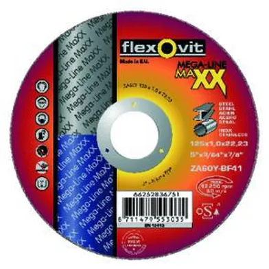 Kapskiva za60y 125x1,0x22,23 mm