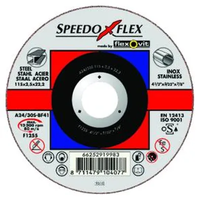 Kapskiva inox speedoflex 180x1,6 mm