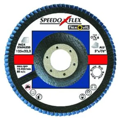 Lamellrondell speedoflex 125x22 mm, k40