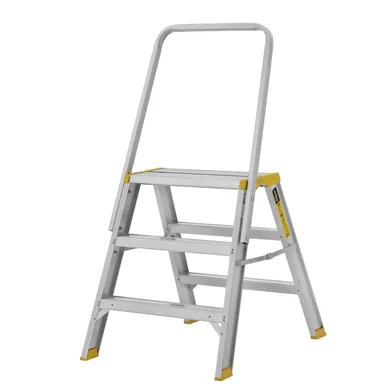 Arbetsbock m. räcke W55ABR 3+3 steg